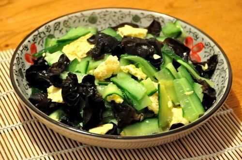 黃瓜木耳炒雞蛋