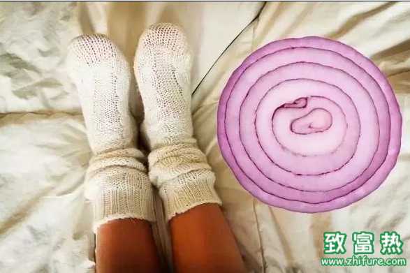 洋蔥放到襪子里能治感冒嗎？