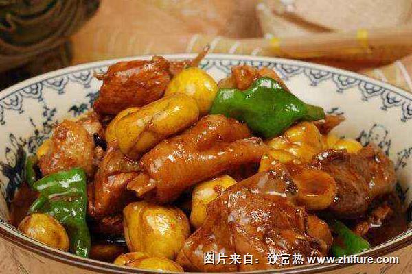 板栗燒雞的做法大全