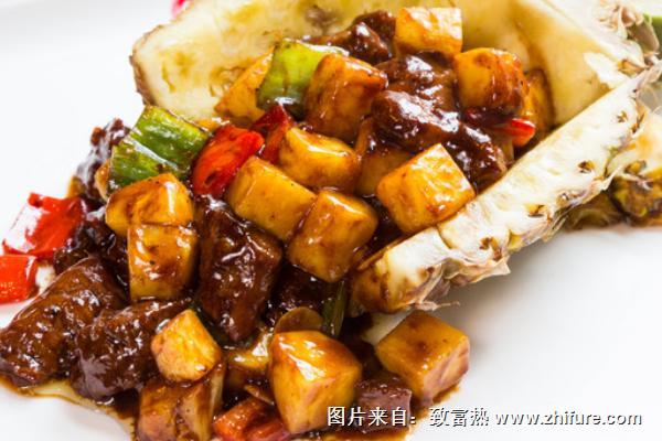菠蘿牛肉的家常做法大全