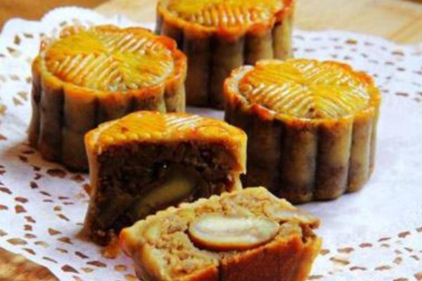 板栗月餅餡的做法