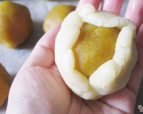 板栗月餅餡的做法