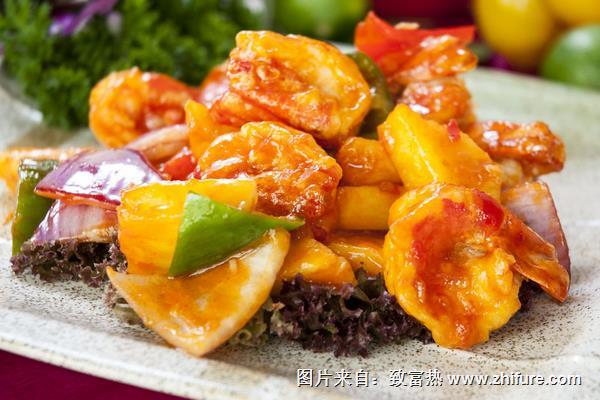 菠蘿蝦球的做法大全