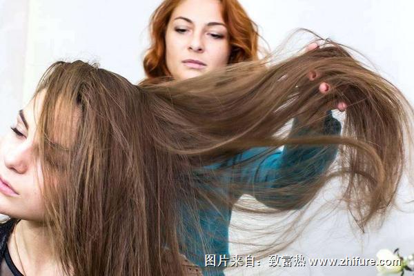 板栗色頭發圖片大全（女）