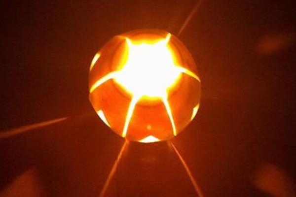 柚子燈籠手工制作方法（圖解）