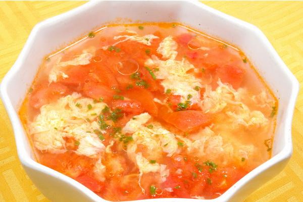 雞蛋柿子湯的做法大全