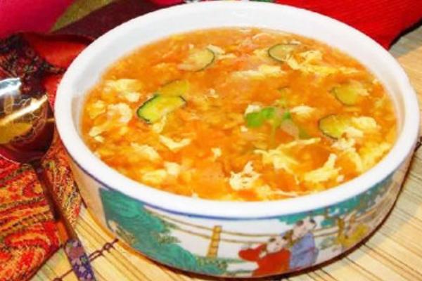 雞蛋柿子湯的做法大全