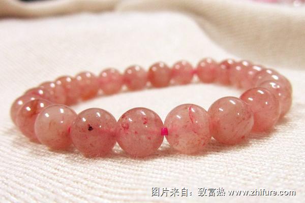 草莓水晶的功效與作用及禁忌