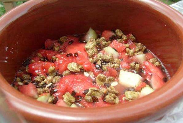 西瓜的加工產品