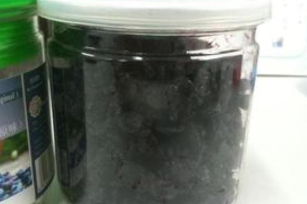 藍莓干的制作方法