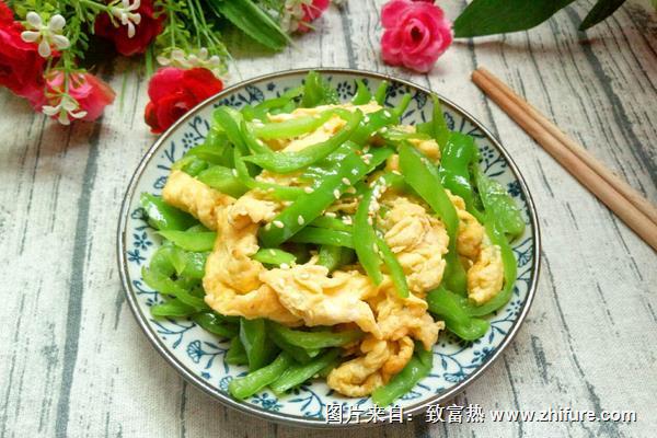 尖椒炒雞蛋的做法大全