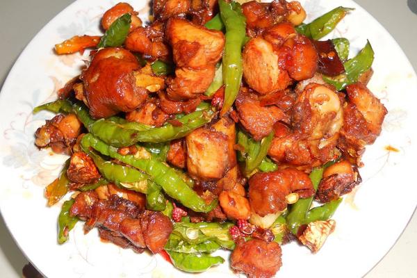 尖椒雞的做法大全