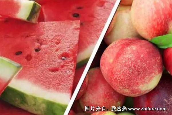 桃子和西瓜能一起吃嗎