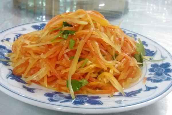 木瓜絲的做法大全