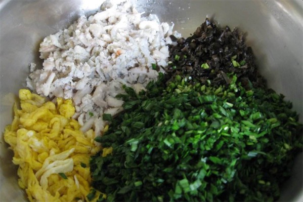 韭菜雞蛋餃子餡的做法大全