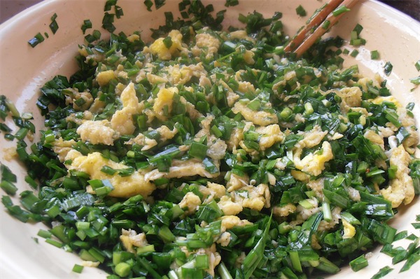 韭菜雞蛋餃子餡的做法大全