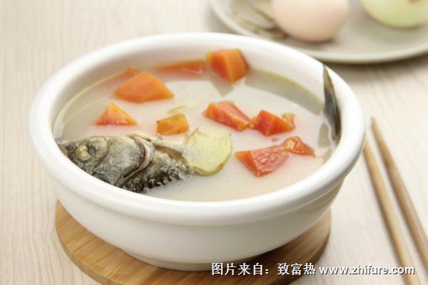 木瓜鯽魚湯的做法大全