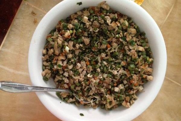 雪菜包子餡的做法大全