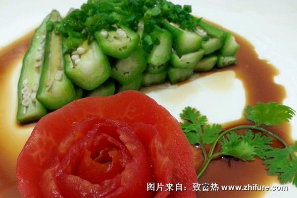 蔥油秋葵的做法大全