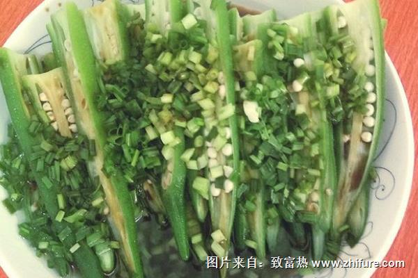 蔥油秋葵的做法大全