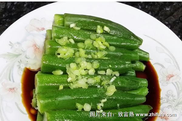 蔥油秋葵的做法大全