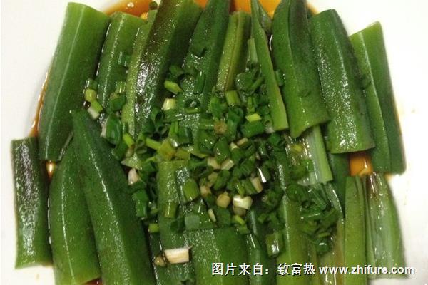 蔥油秋葵的做法大全