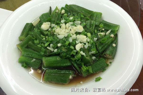 蔥油秋葵的做法大全