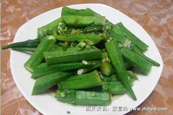 蔥油秋葵的做法大全