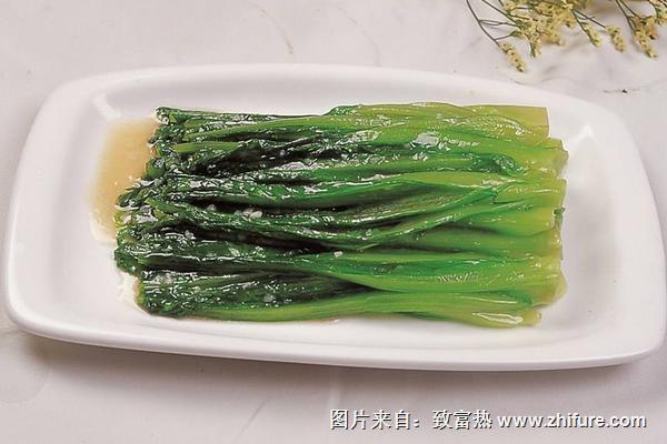 蒜蓉油麥菜的做法大全