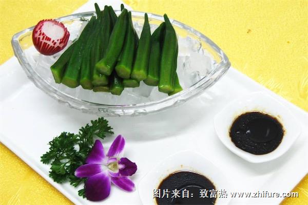 冰鎮秋葵的做法