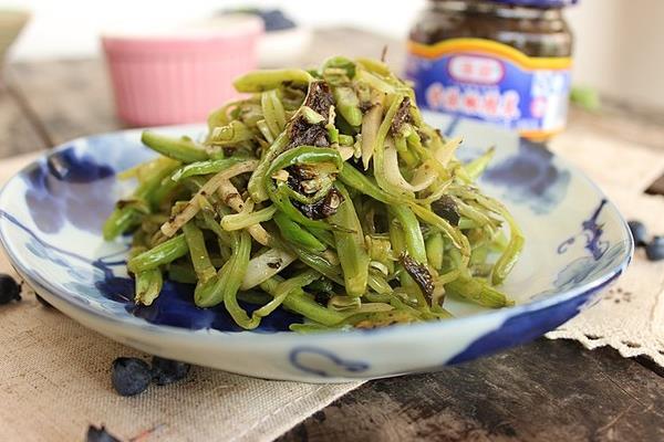 扁豆絲炒肉絲的做法大全