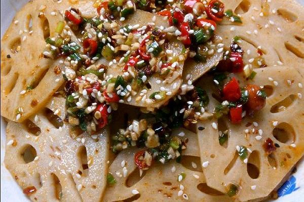 涼拌蓮藕的做法大全