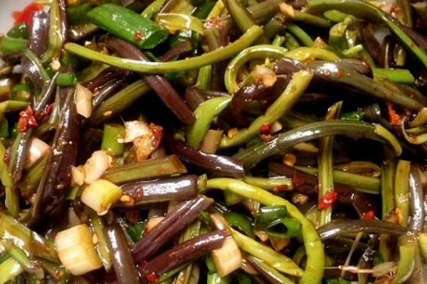 涼拌蕨菜的做法大全