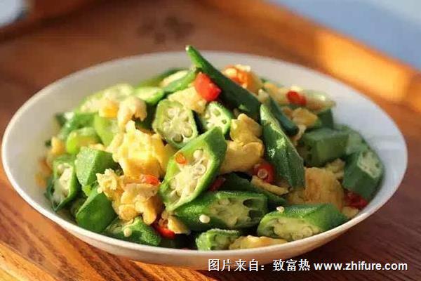 秋葵炒雞蛋的做法大全