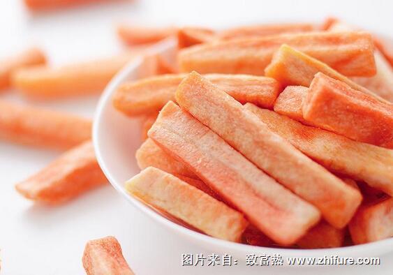 脫水胡蘿卜干的制作方法步驟