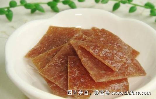 鹿肉脯的制作工藝