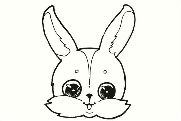 兔子簡筆畫怎么畫步驟?兔子簡筆畫圖片大全