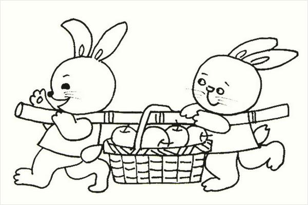 兔子簡筆畫怎么畫步驟?兔子簡筆畫圖片大全