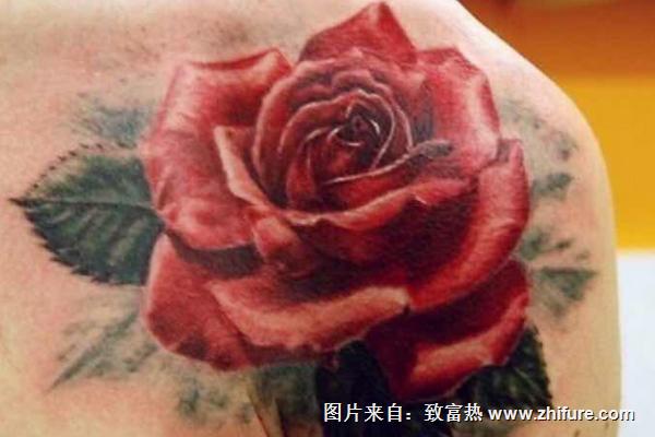 玫瑰紋身怎么洗掉