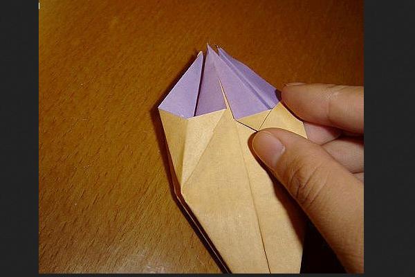 鈴蘭花的折法(圖解)