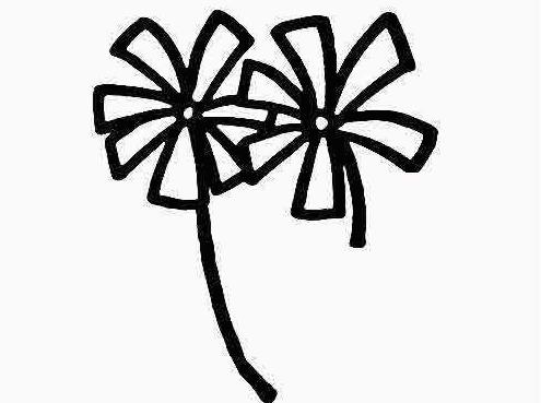 蘭花簡筆畫怎么畫(圖解步驟)