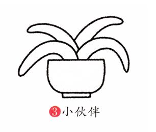 蘭花簡筆畫怎么畫(圖解步驟)