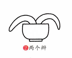 蘭花簡筆畫怎么畫(圖解步驟)