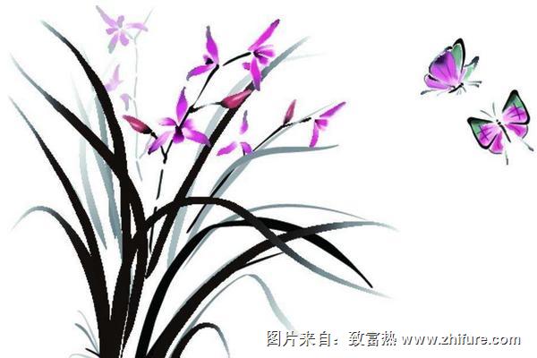 蘭花簡筆畫怎么畫(圖解步驟)