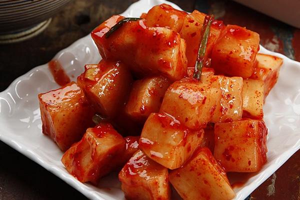 韓國泡蘿卜的做法