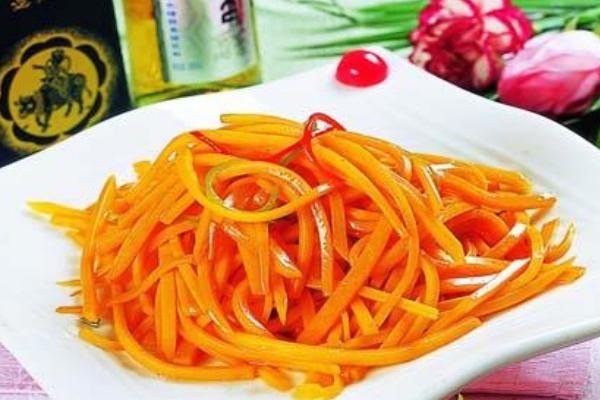 清炒胡蘿卜的做法 怎么清炒胡蘿卜好吃