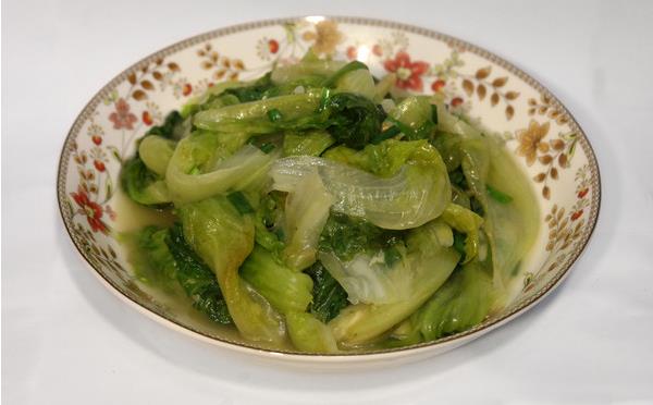 蒜蓉蠔油生菜的家常做法