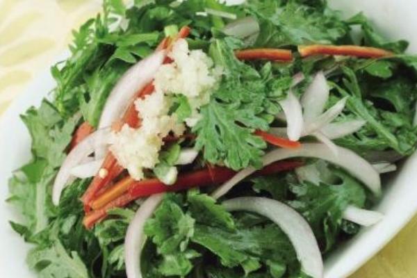 涼拌茼蒿的做法大全