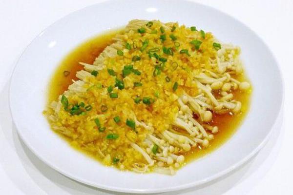 蒜蓉金針菇正宗做法 蒜蓉金針菇怎么做簡單又好吃