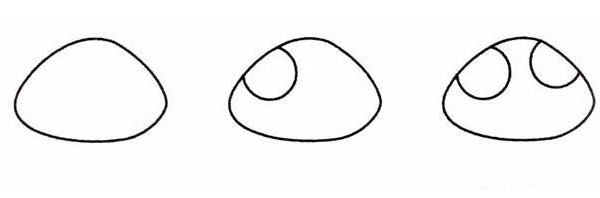 蘑菇簡筆畫（圖解步驟） 蘑菇怎么畫